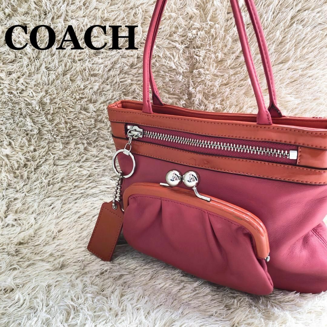 レア】COACH コーチ トートバッグ-