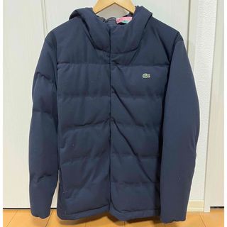 【OLD LACOSTE】オールド　ラコステ　メンズ　ダウンジャケット　ブラック