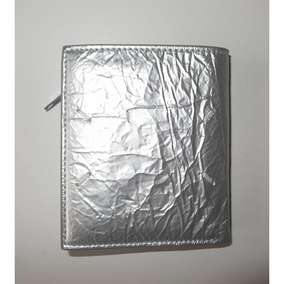 Maison Martin Margiela(マルタンマルジェラ)のmargiela マルジェラ 財布 シワ加工 wallet silver メンズのファッション小物(折り財布)の商品写真