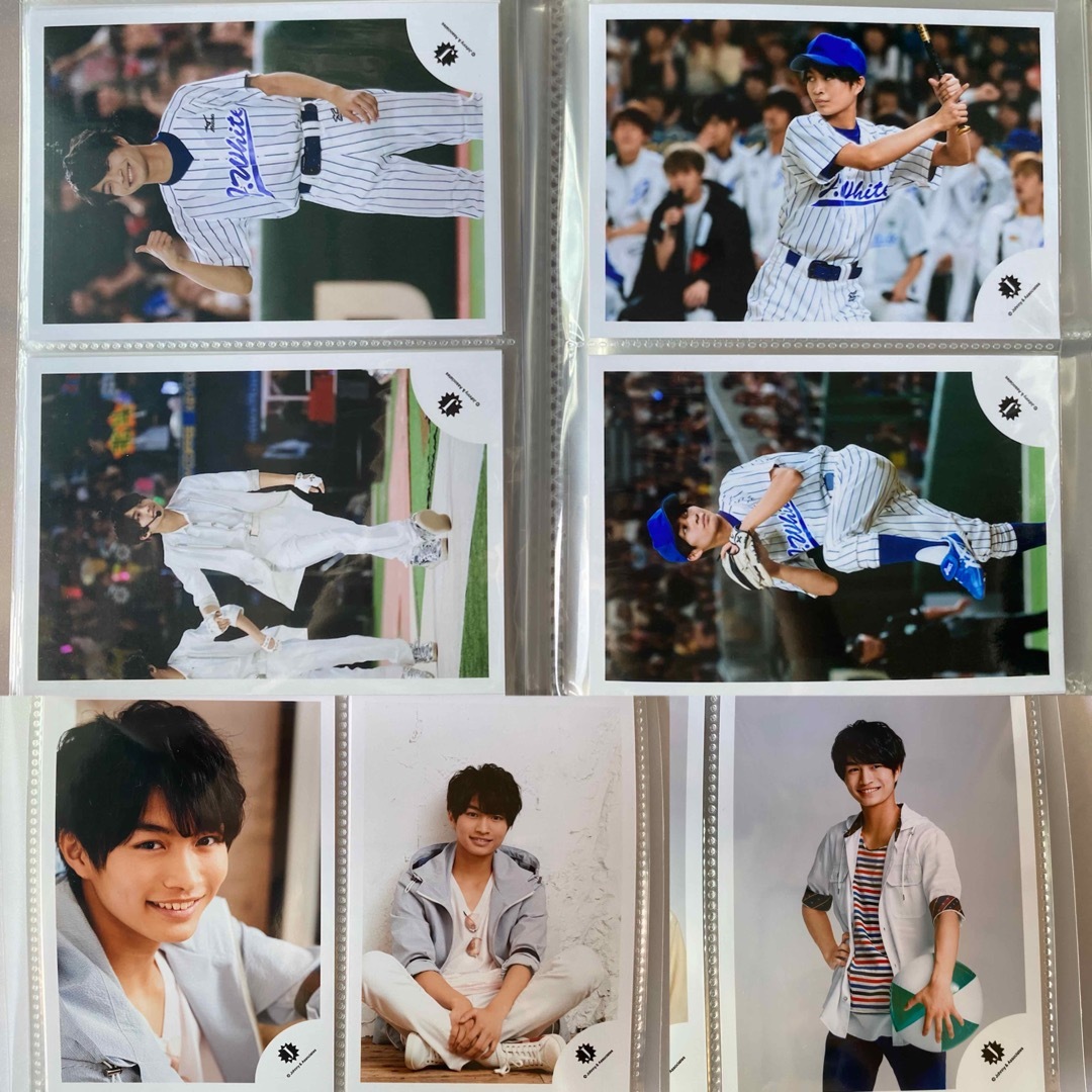ジャニーズJr. - 美少年 那須雄登 公式写真 7枚 大運動会 野球 ジャニーズJr. - 美少年 那須雄登 公式写真 7枚 大運動会 野球