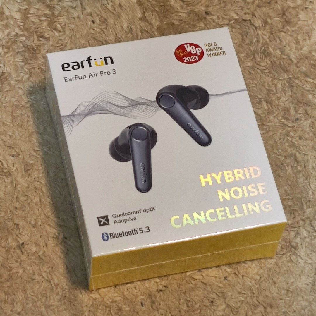 新品未開封】EarFun Air Pro 3 ANC搭載完全ワイヤレスイヤホンの通販