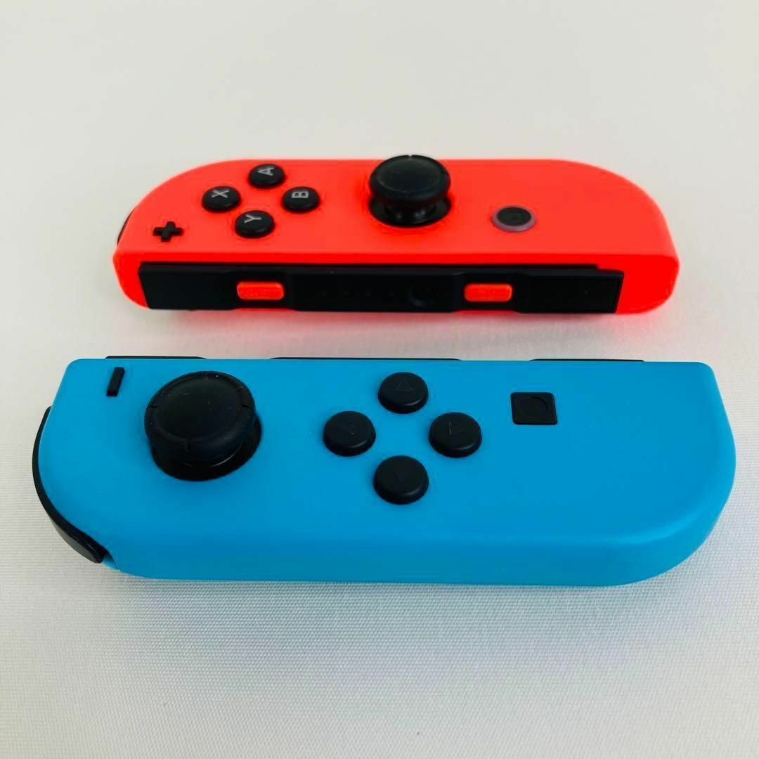 Nintendo Switch(ニンテンドースイッチ)のニンテンドー JOY-CON (L)/(R) ネオンブルー レッド 左右セット エンタメ/ホビーのゲームソフト/ゲーム機本体(その他)の商品写真