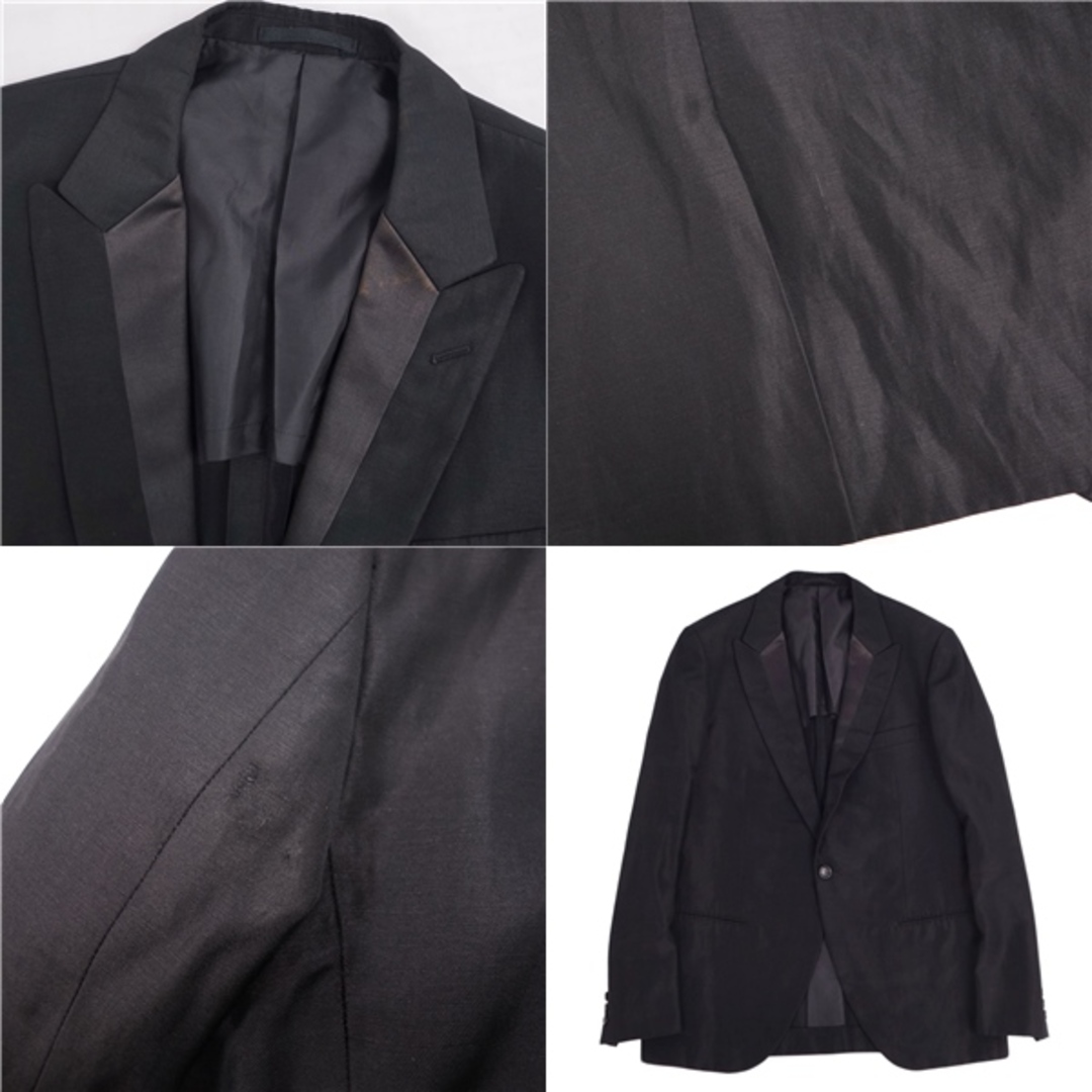 コムデギャルソンオム COMME des GARCONS HOMME ジャケット テーラードジャケット ブレザー シングル アウター メンズ M ブラック コムデギャルソンオム COMME des GARCONS HOMME ジャケット テーラードジャケット ブレザー シングル アウター メンズ M ブラック