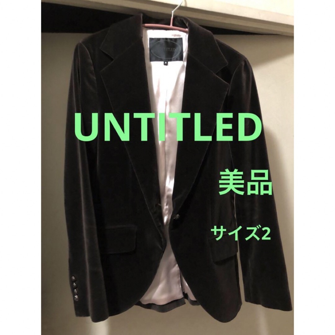 UNTITLED　ジャケット　size　2