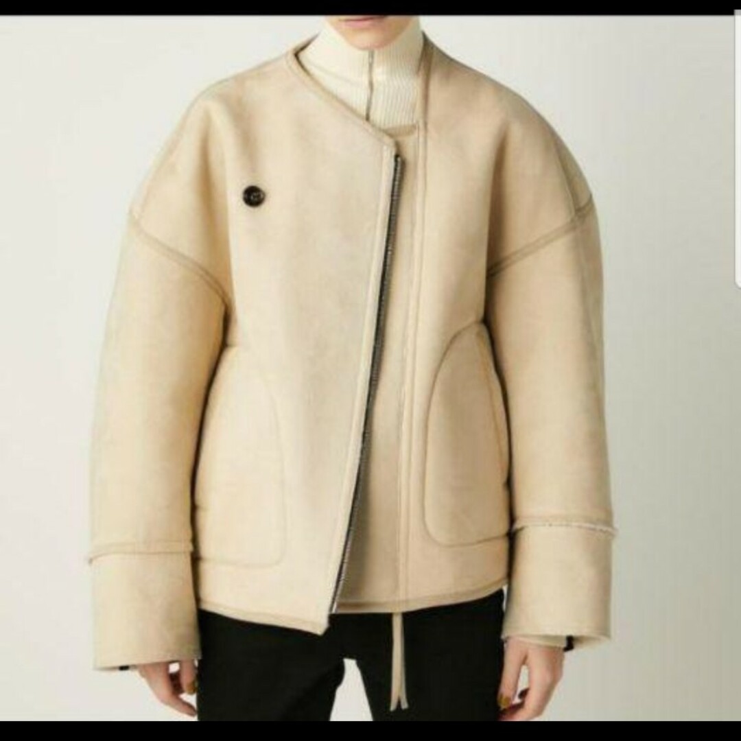 nagonstans - 【nagonstans AW新作・新品 フェイクムートン nagonstans - 【nagonstans AW新作・新品 フェイクムートン