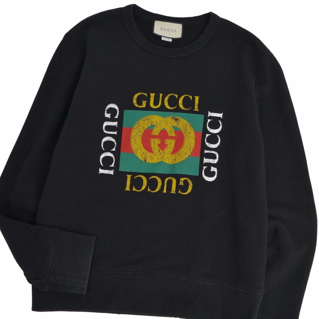 Gucci - グッチ GUCCI スウェット トレーナー ロングスリーブ オールド