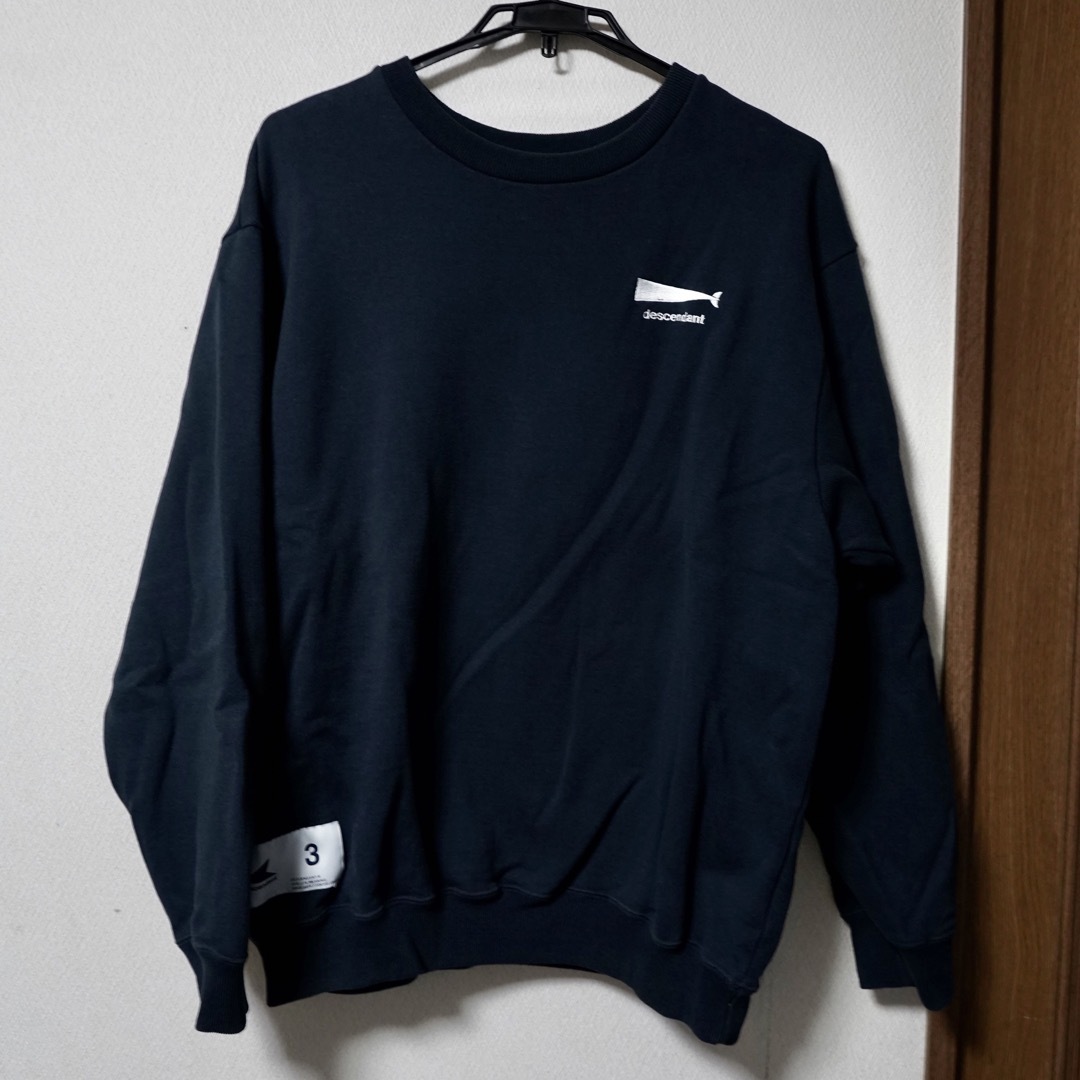 DESCENDANT CACHALOT CREW NECK SIZE 3スウェット