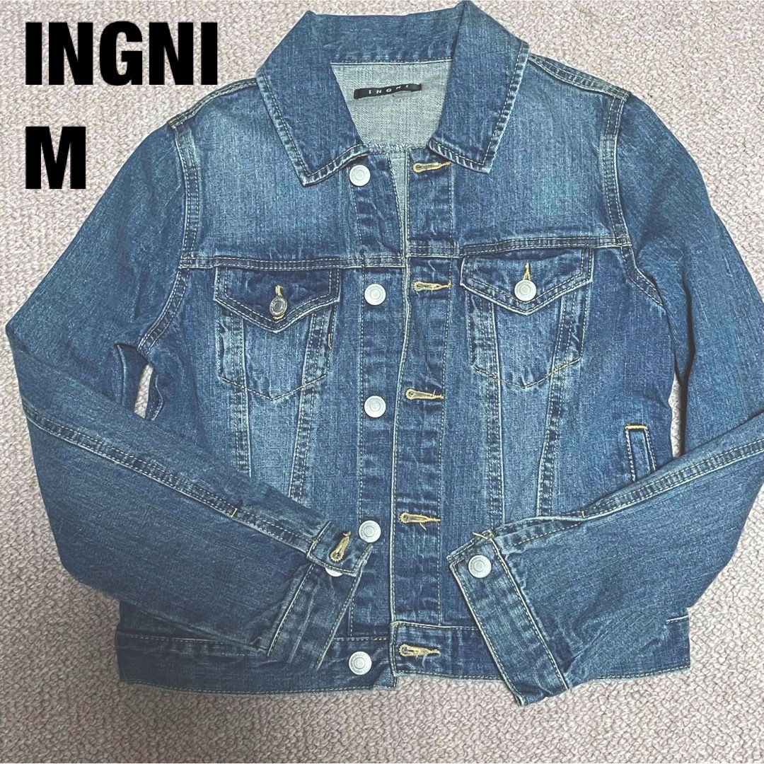 INGNI(イング)の【超美品】イング　デニムジャケット　ジージャン レディースのジャケット/アウター(Gジャン/デニムジャケット)の商品写真