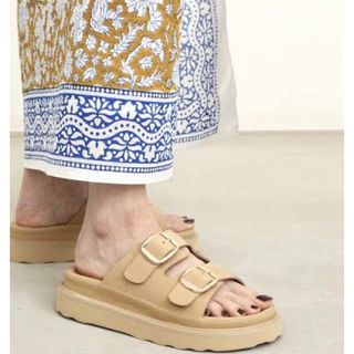 ドゥーズィエムクラス(DEUXIEME CLASSE)のL'Appartement  別注MOH IGOLD BUCKLE SANDAL(サンダル)