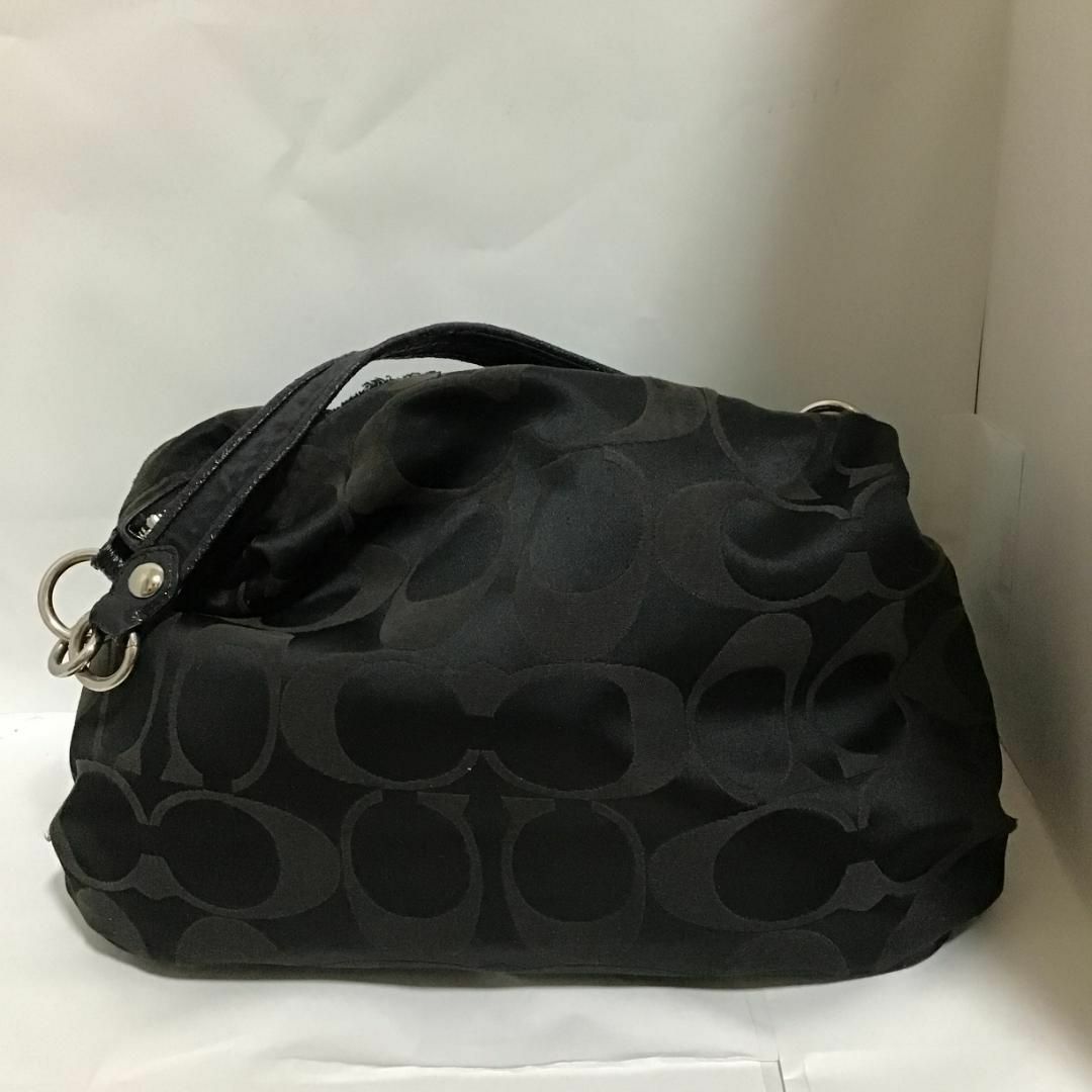 レア✨Coach コーチ セミショルダーバッグ/トートバッグ ブラック/黒