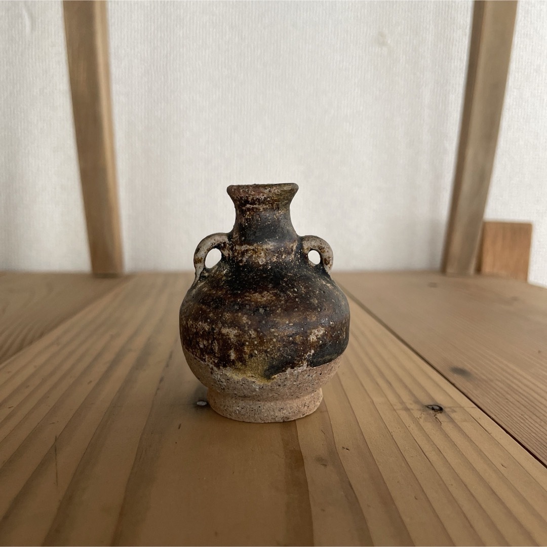 antique スンコロク 小壺 宋胡禄 骨董 古道具 壺 陶器 | フリマアプリ ラクマ
