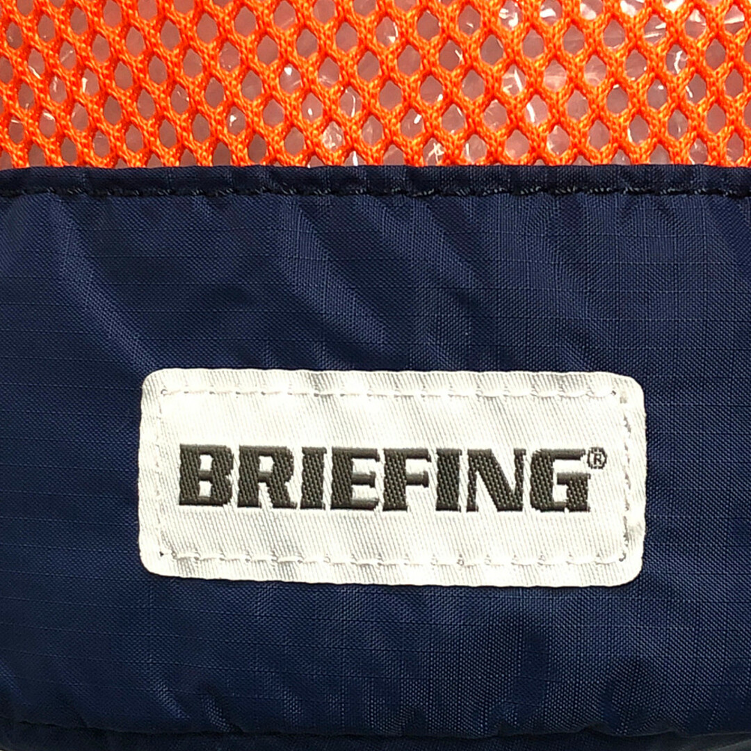 BRIEFING(ブリーフィング)のBRIEFING ブリーフィング デュアルライト ショルダー ポーチ バッグ メッシュ 巾着 ポーチ ネイビー オレンジ 正規品 / 32216 メンズのバッグ(その他)の商品写真