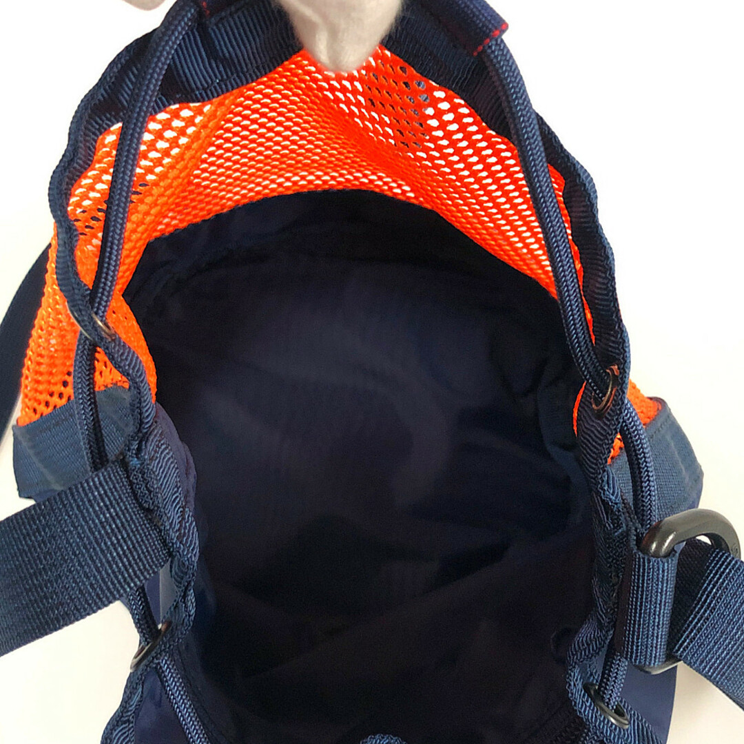 BRIEFING(ブリーフィング)のBRIEFING ブリーフィング デュアルライト ショルダー ポーチ バッグ メッシュ 巾着 ポーチ ネイビー オレンジ 正規品 / 32216 メンズのバッグ(その他)の商品写真