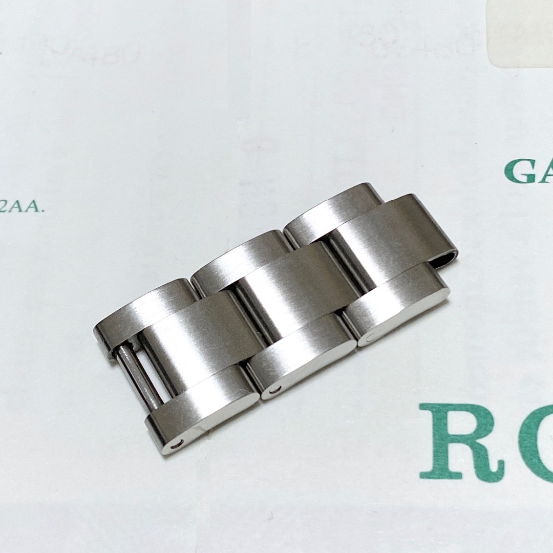 ROLEX(ロレックス)の[ROLEX純正未使用品]ROLEXオイスターパーペチュアル67480ベルトコマ レディースのファッション小物(腕時計)の商品写真