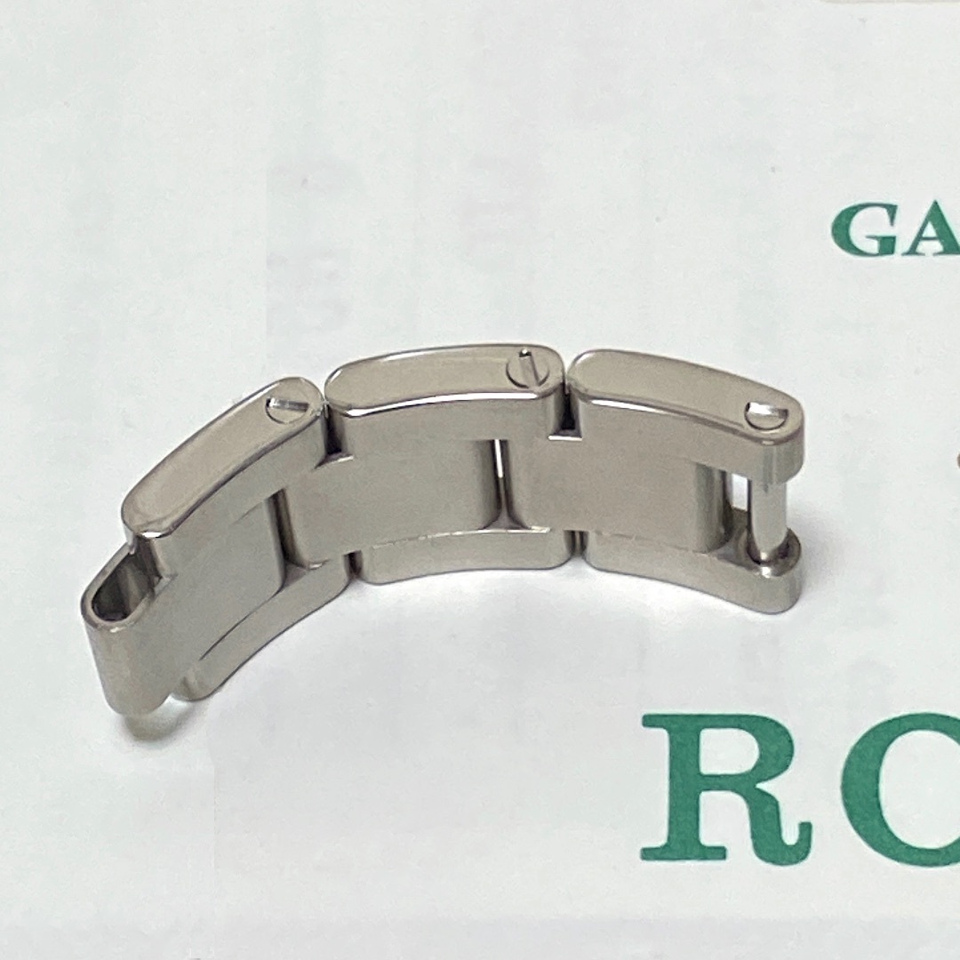 ROLEX(ロレックス)の[ROLEX純正未使用品]ROLEXオイスターパーペチュアル67480ベルトコマ レディースのファッション小物(腕時計)の商品写真