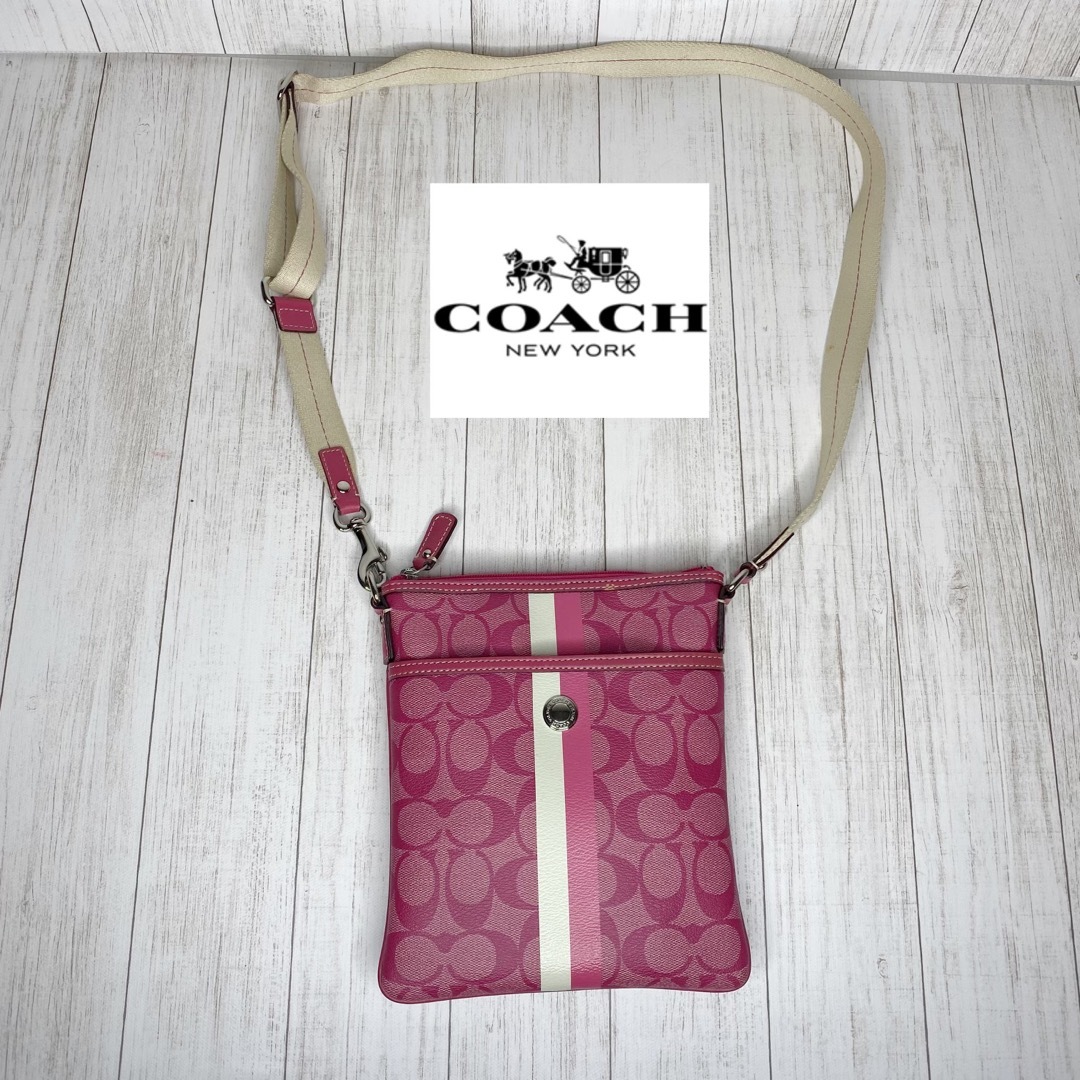 COACH コーチ シグネチャー ショルダーバッグ - ショルダーバッグ