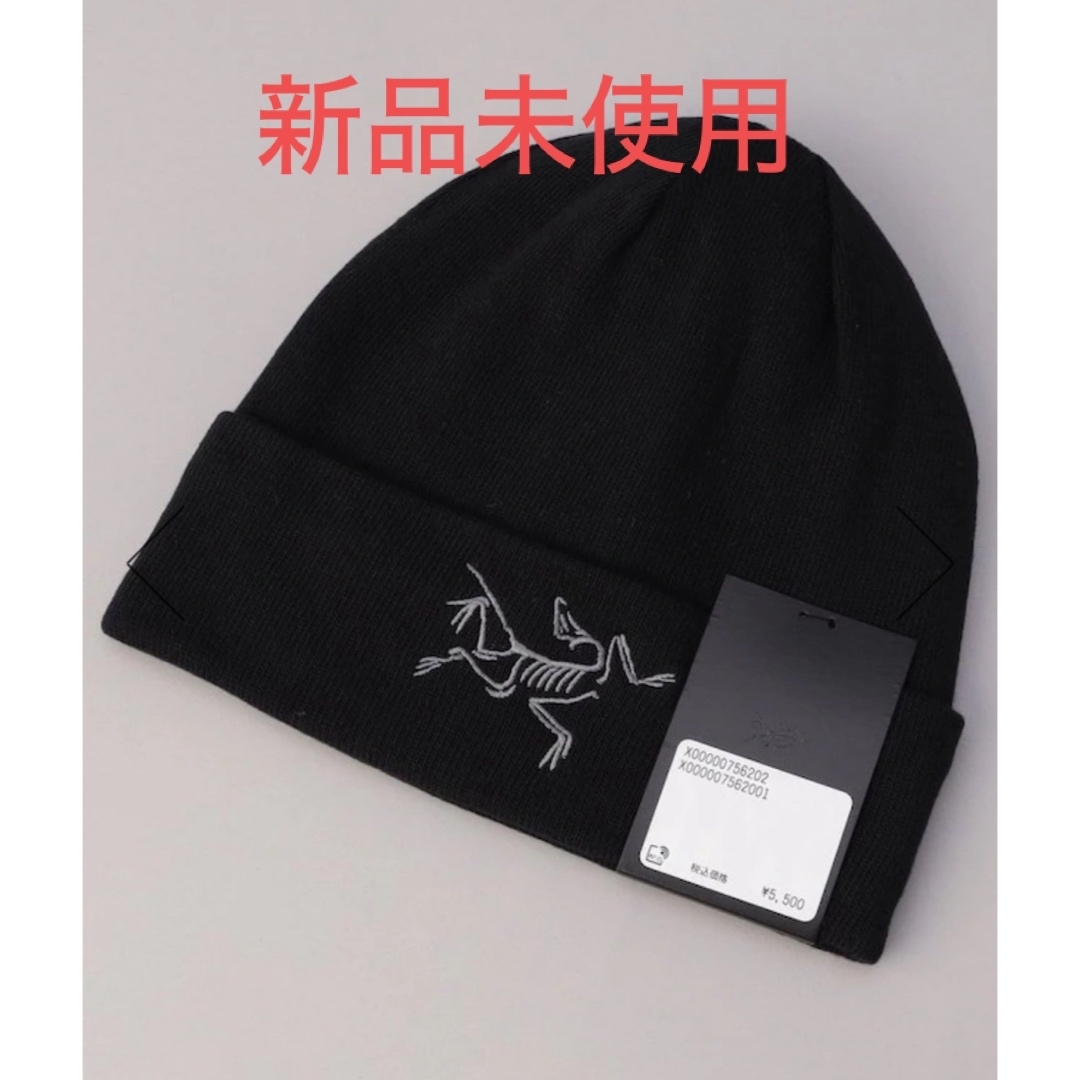 アークテリクス Embroidered Bird Toque ブラック ビーニー-