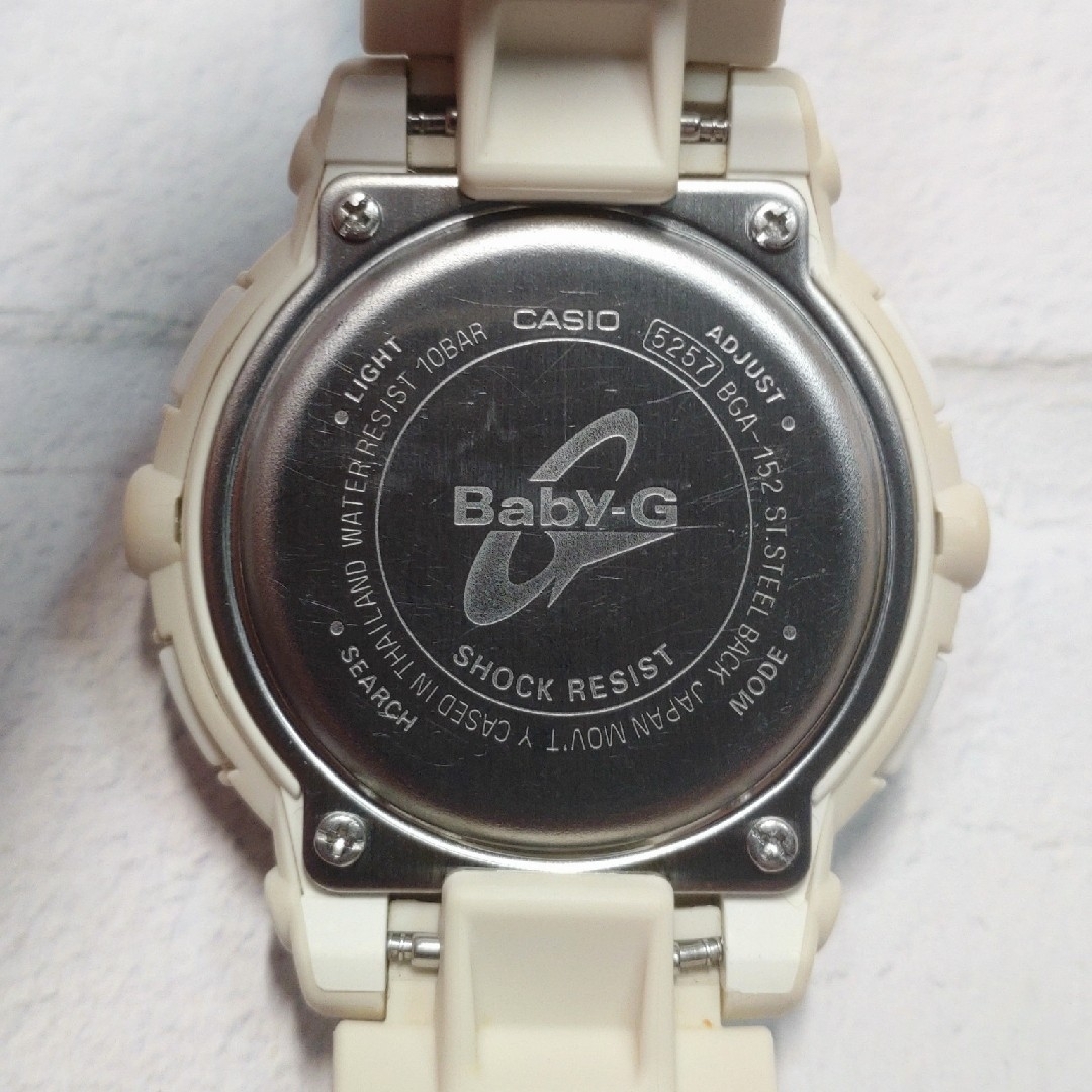 Baby-G(ベビージー)のカシオ　BABY-G  BGA-152 (5257)   No176 レディースのファッション小物(腕時計)の商品写真