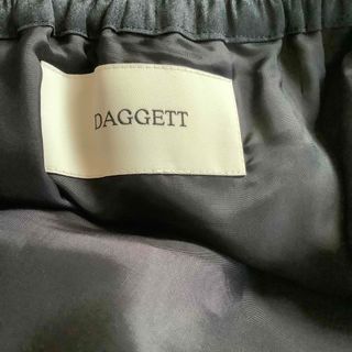 DAGGETT  ダゲット　フラワースカート　ブラック　36