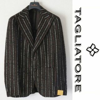 tagliatore ジャケット 起毛 48 ブートニエール付