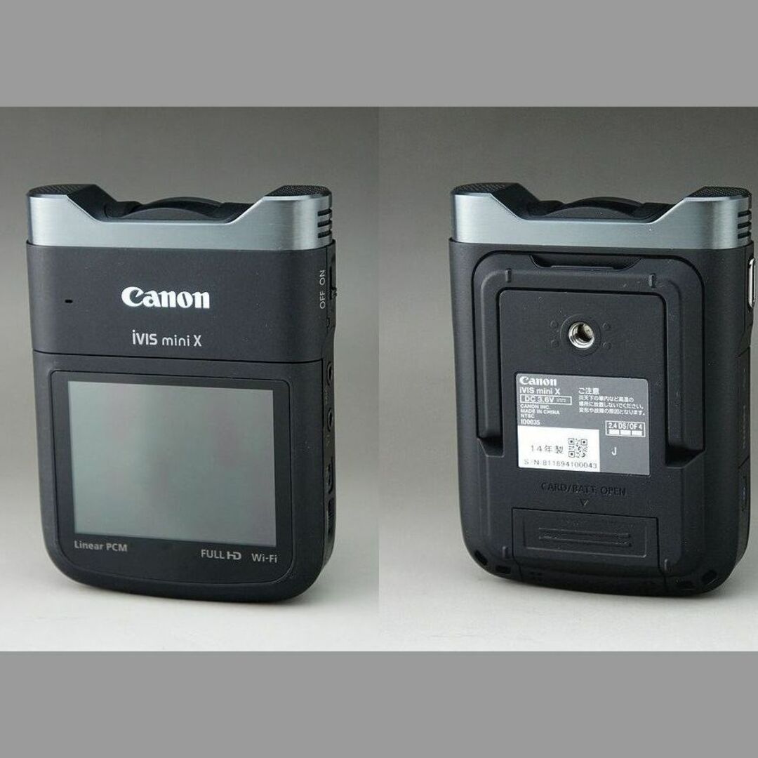Canon - 32GBメモリーカード付き Canon iVIS mini X 安心返金保証付の