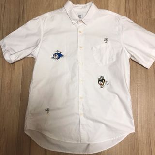 グラニフ(Design Tshirts Store graniph)のgraniph グラニフ　ドラえもん　シャツ　メンズLサイズ(シャツ)