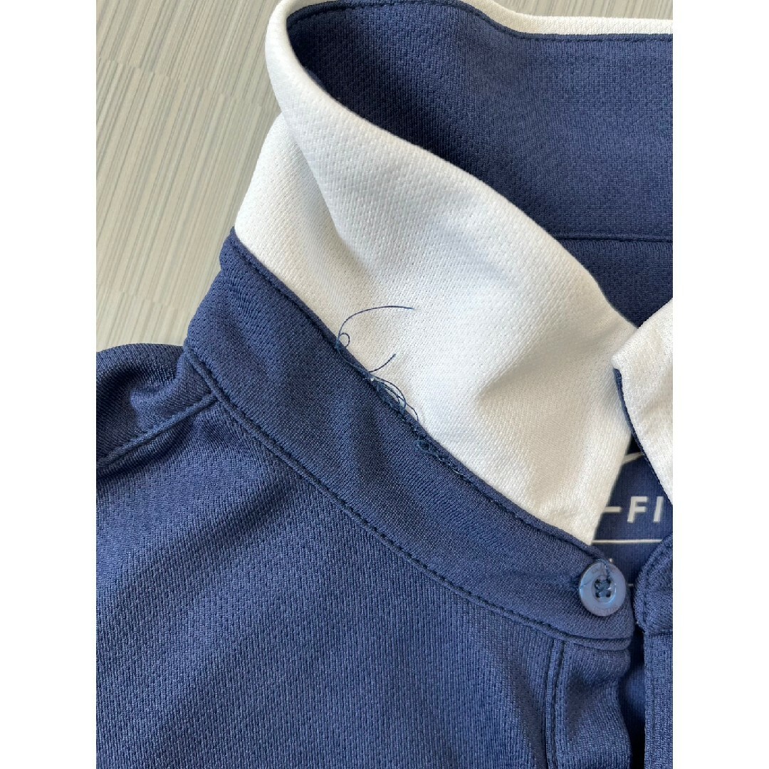 NIKE(ナイキ)のナイキゴルフ NIKEGOLF 半袖シャツ 中古 紺 スポーツ/アウトドアのゴルフ(ウエア)の商品写真