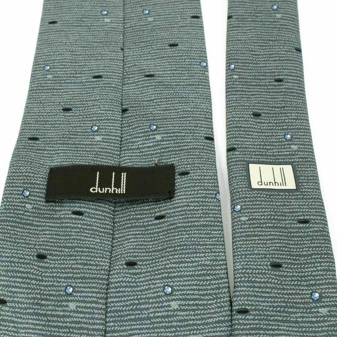 Dunhill - 【全額返金保証・送料無料】ダンヒルのネクタイ・正規品・極