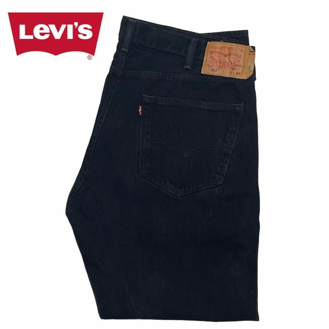 LEVI'S リーバイス 501 ジーンズデニムパンツ W42 裏ボタン3757