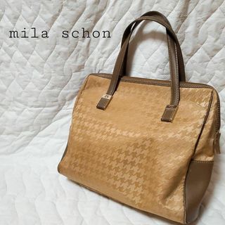 ミラショーン(mila schon)のcocoo様✨mila schon ミラショーン ハンドバッグ/トート ブラウン(トートバッグ)