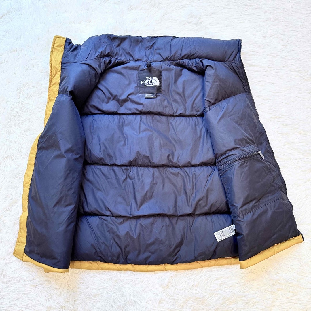 ノースフェイス NUPTSE レトロヌプシベスト ダウン イエロー 黄 Lサイズ 3