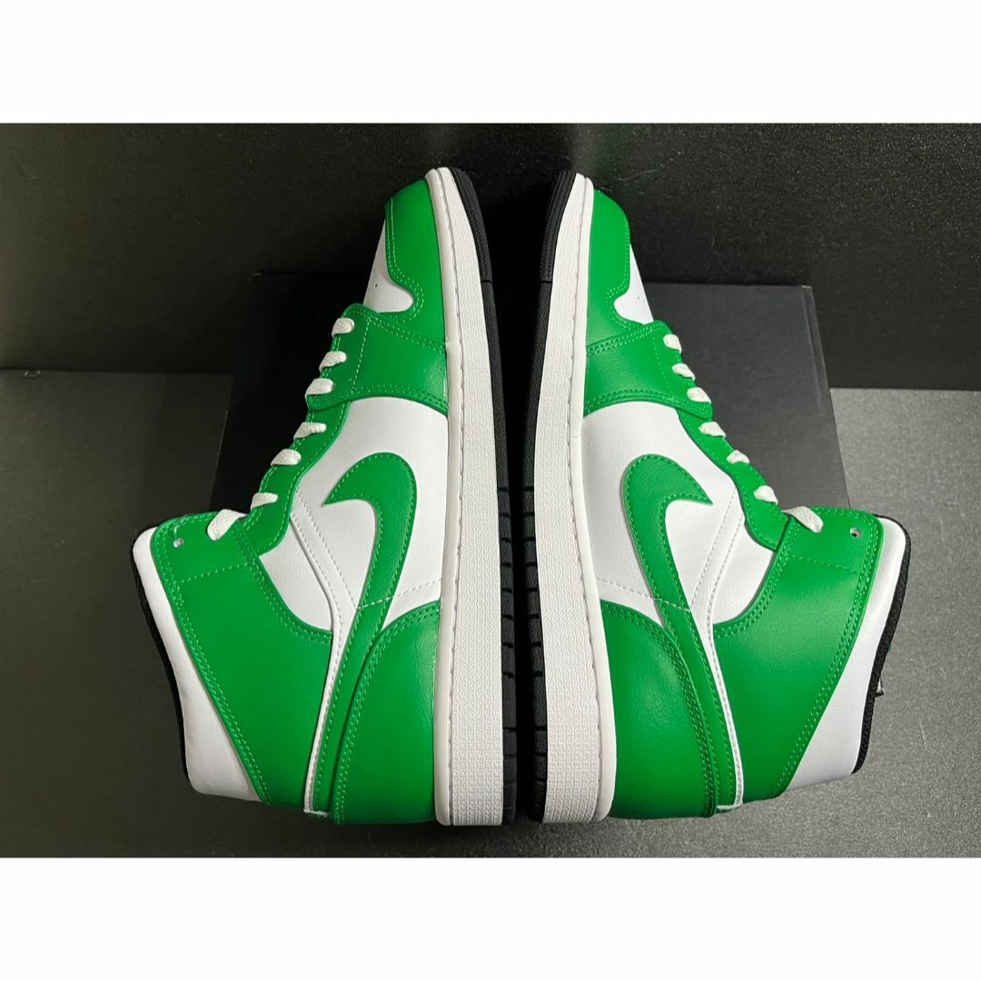 新品28.5cm NIKE AIR JORDAN1 MID LuckyGreen