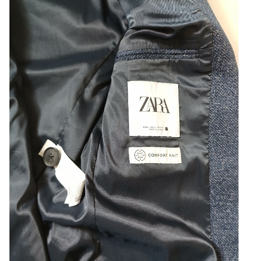 ZARA(ザラ)の新品未使用　ZARA　チェスターコート メンズのジャケット/アウター(チェスターコート)の商品写真