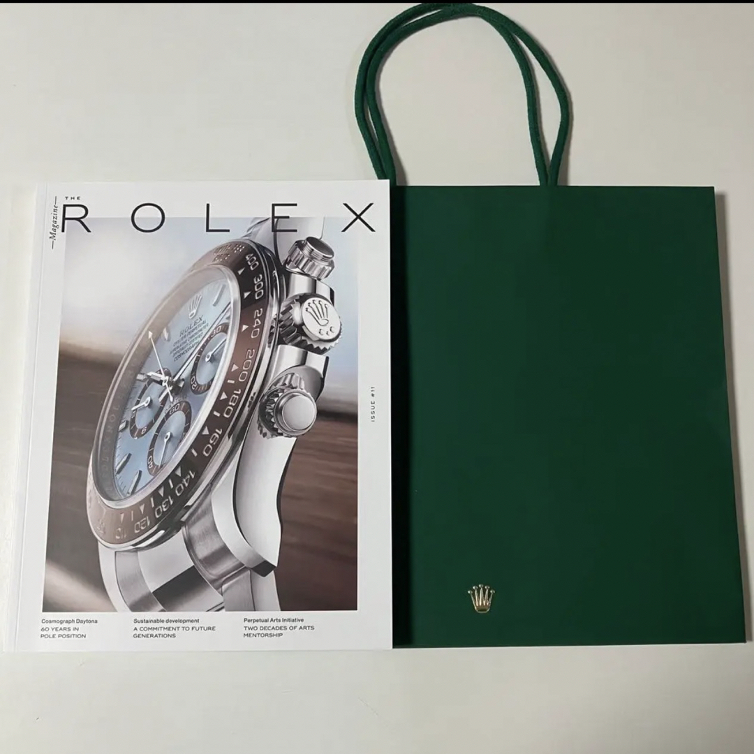 ROLEX(ロレックス)の未開封　ロレックスマガジン11 2023年度版　おまけ付き　限定品 メンズの時計(腕時計(アナログ))の商品写真