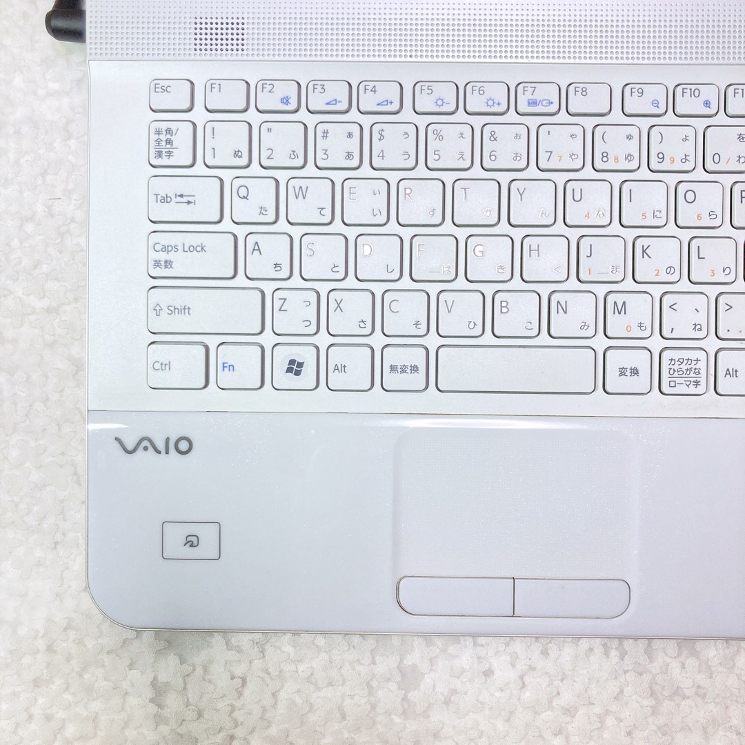 人気のVAIO❣️大容量640GB❗️カメラ✨白ノートパソコン✨事務学習に❣️