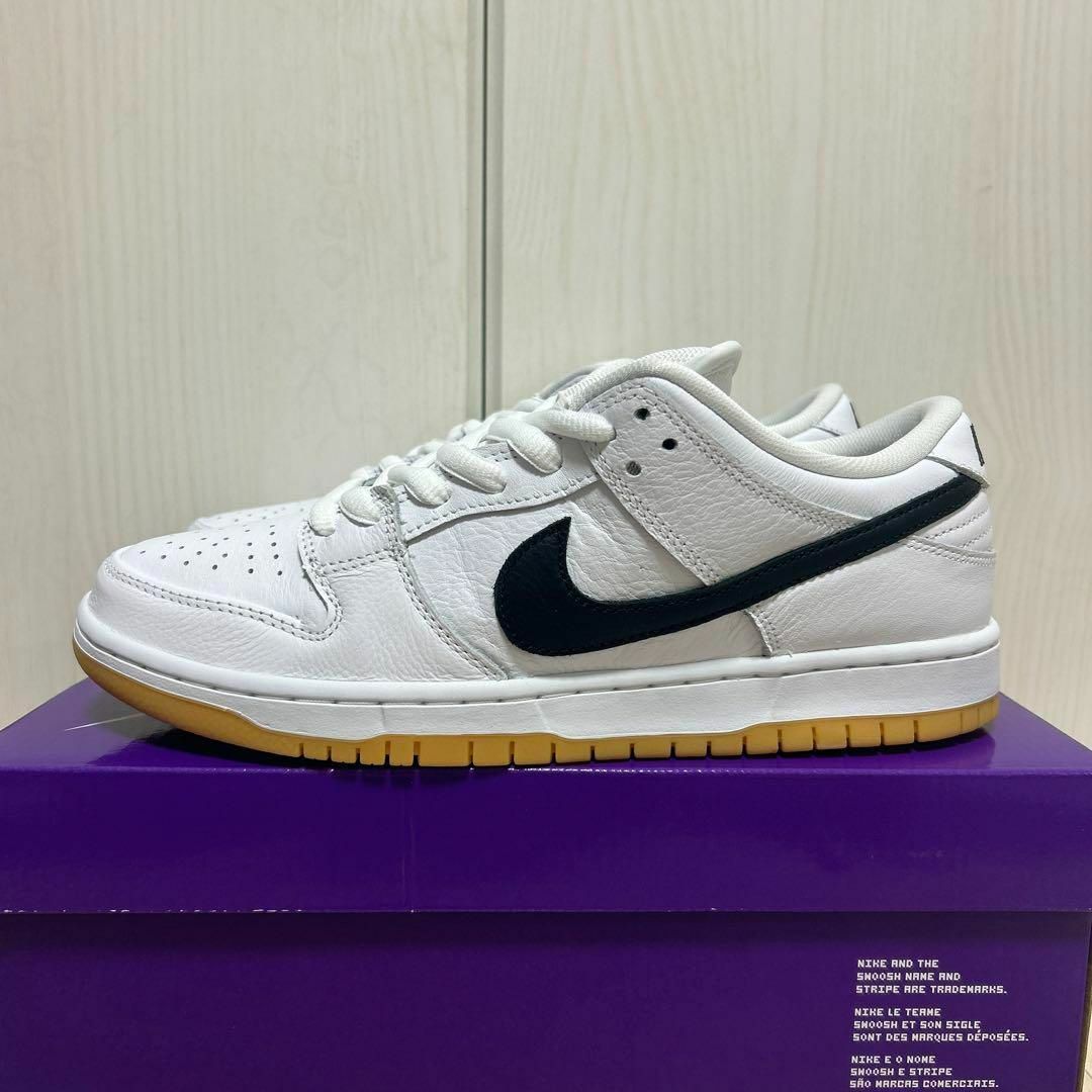 NIKE SB DUNK LOW PRO WHITE GUM 1