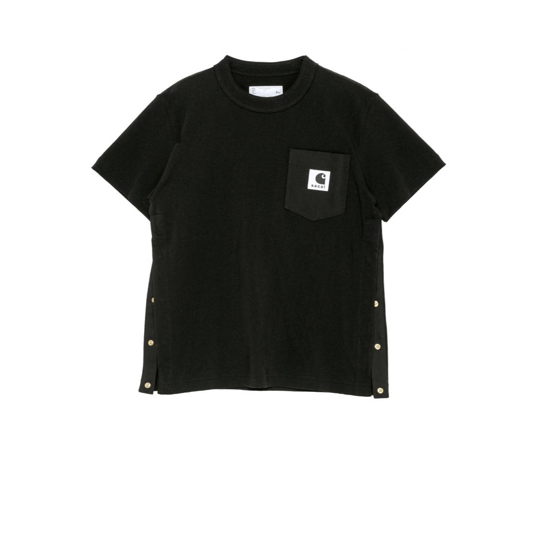 【新品】sacai Carhartt  サカイ　カーハート　Tシャツ　黒　2 M