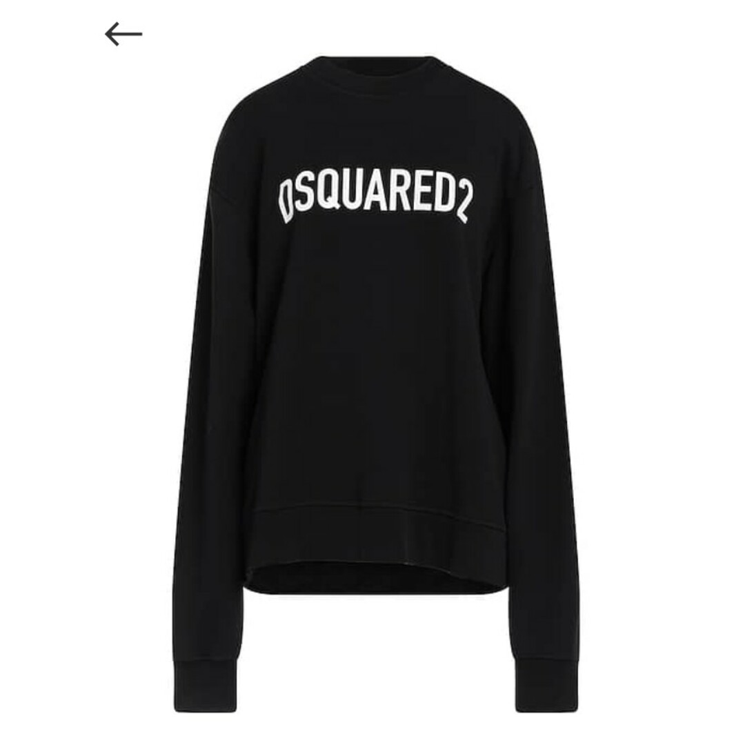 DSQUARED2 ディースクエアード スウェット ブラック Mサイズレディース