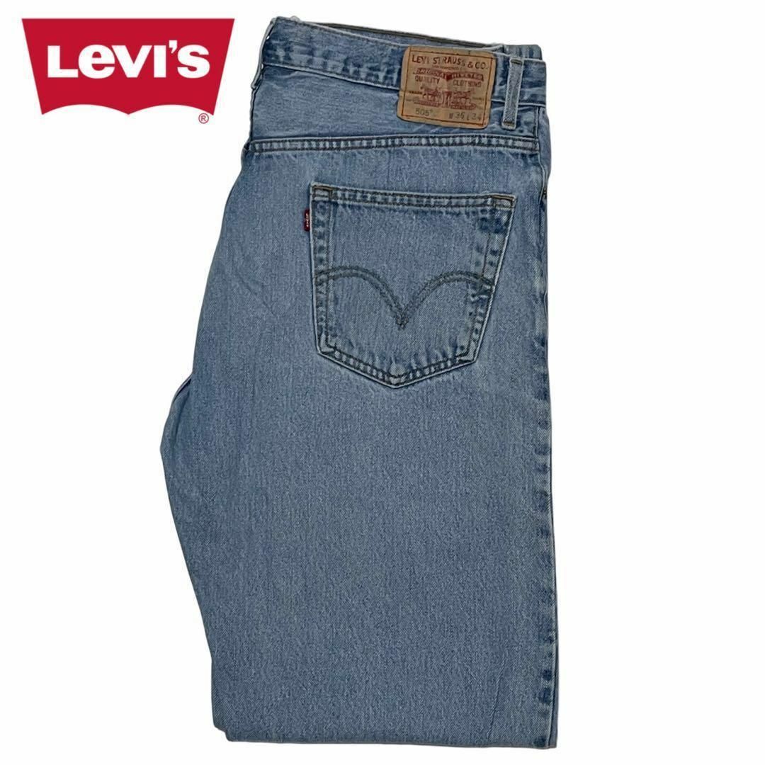 LEVI'S リーバイス 505 ジーンズデニムパンツ W36 裏ボタン412M