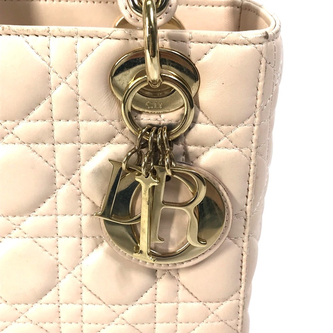 美品✨dior ショルダーバッグ  2way CD 金具 レザー 財布付き