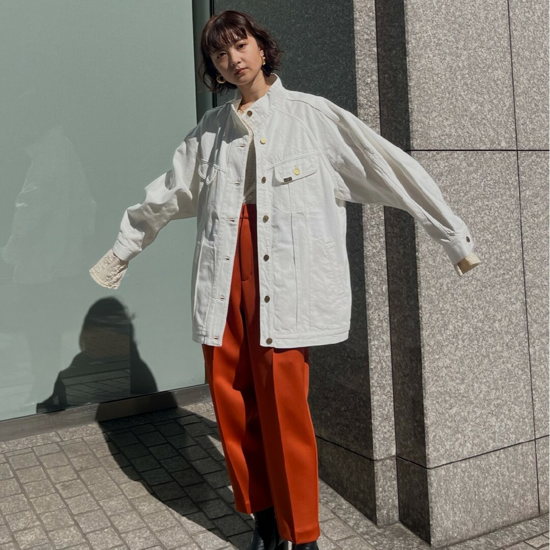 Ameri VINTAGE - 新作完売品❤️AMERI×Lee OVERSIZE DENIM JACKETの