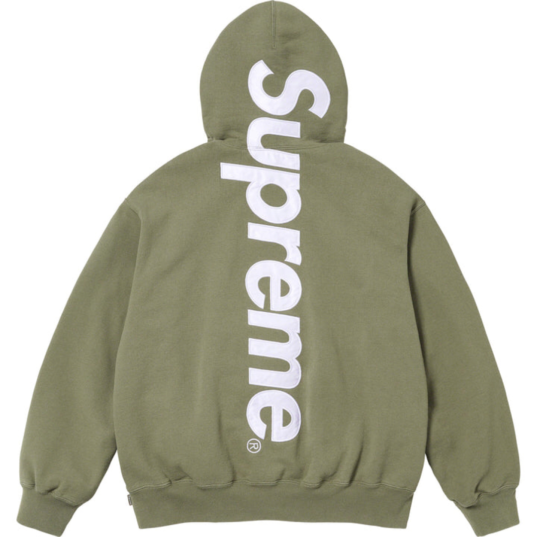 Supreme Satin Applique Hooded Sweatshirtsupreme