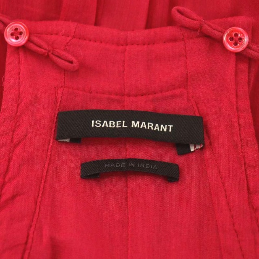 Isabel Marant(イザベルマラン)のイザベルマラン スリップマキシドレス キャミソールワンピース 34 XS ピンク レディースのワンピース(ロングワンピース/マキシワンピース)の商品写真