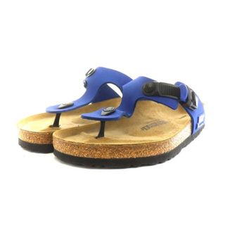 ビルケンシュトック(BIRKENSTOCK)のBIRKENSTOCK Gizeh Tech 28.0cm 茶 青(ビーチサンダル)