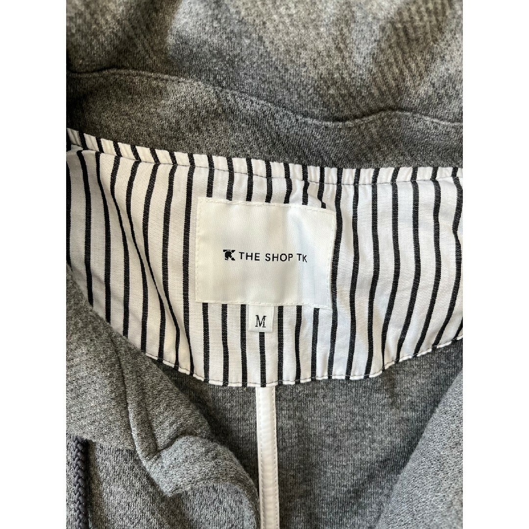THE SHOP TK(ザショップティーケー)のTHE SHOP TK 美品 ニット生地 ジャケット コート メンズのジャケット/アウター(ピーコート)の商品写真
