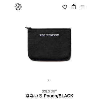 バンプオブチキン(BUMP OF CHICKEN)のBUMP OF CHICKEN  なないろ Pouch/BLACK(ミュージシャン)