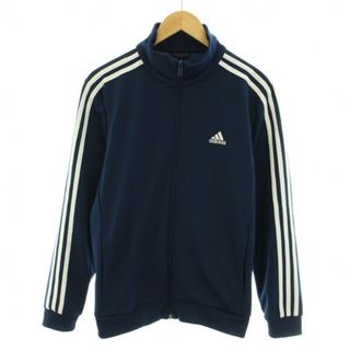 アディダス(adidas)のadidas ESSENTIALS 3ストライプスジャージジャケット M 紺(ブルゾン)