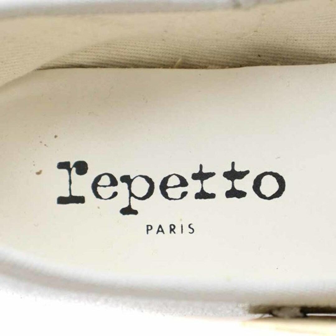 repetto(レペット)のレペット ストラップパンプス レザー 36 22.7cm シルバー色 レディースの靴/シューズ(ハイヒール/パンプス)の商品写真