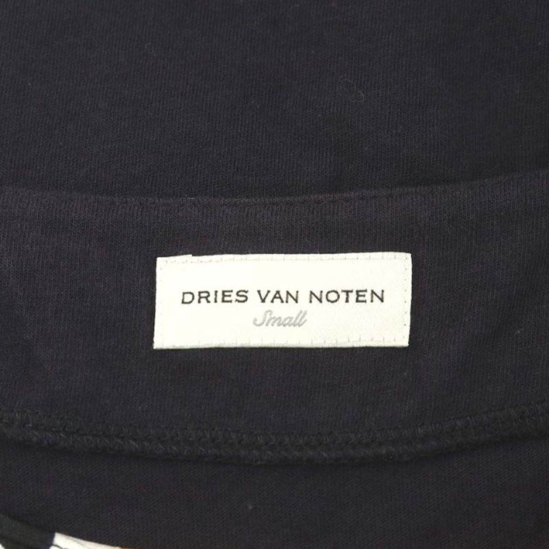 DRIES VAN NOTEN(ドリスヴァンノッテン)のドリスヴァンノッテン シャツ ブラウス S マルチカラー 紺 白 黄 レディースのトップス(シャツ/ブラウス(半袖/袖なし))の商品写真