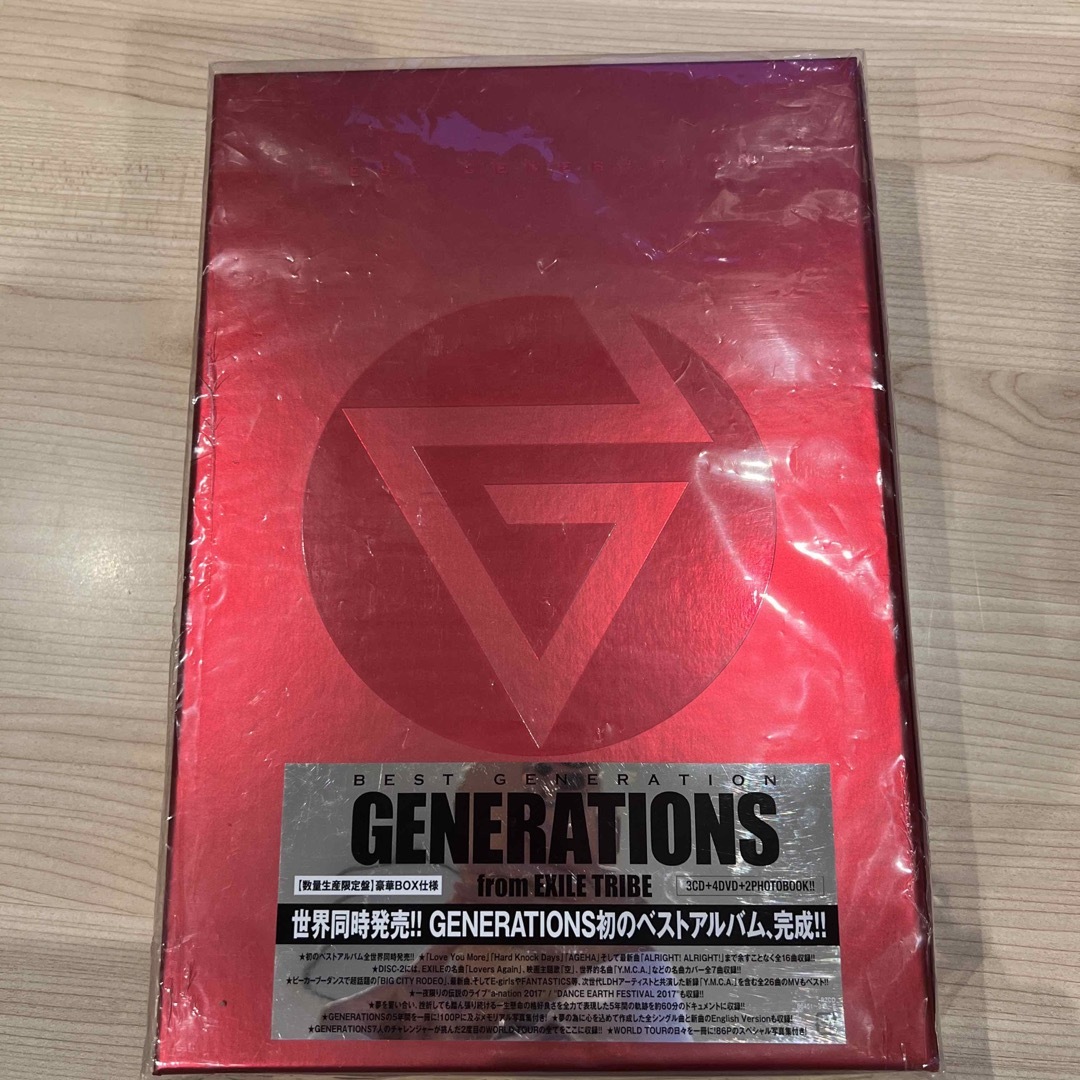 BEST GENERATION（数量限定生産盤/DVD4枚付） | フリマアプリ ラクマ